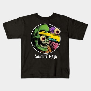 addict high Kids T-Shirt